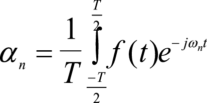 Complex Fourier series. Definition of the fourier coefficients, alphan